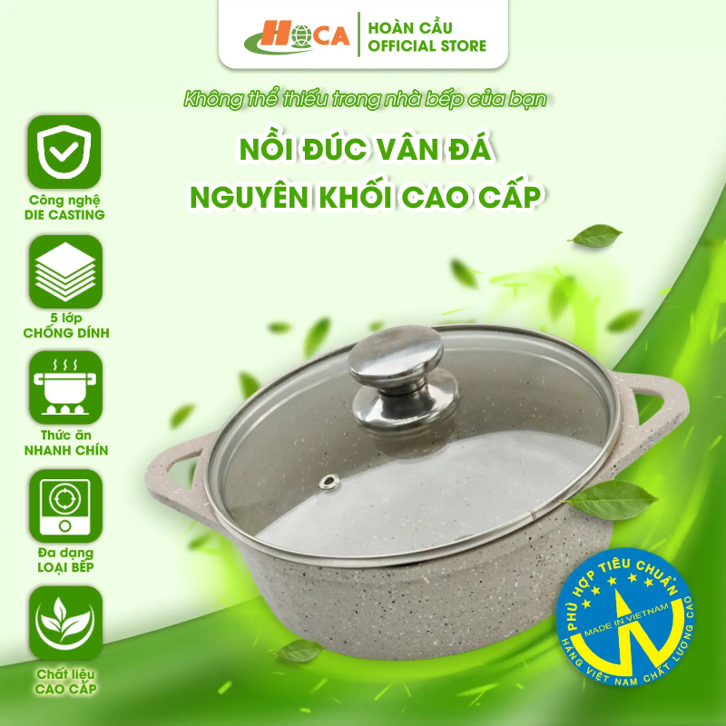 noi hop kim duc van da day tu kich thuoc 18cm mau nau socola