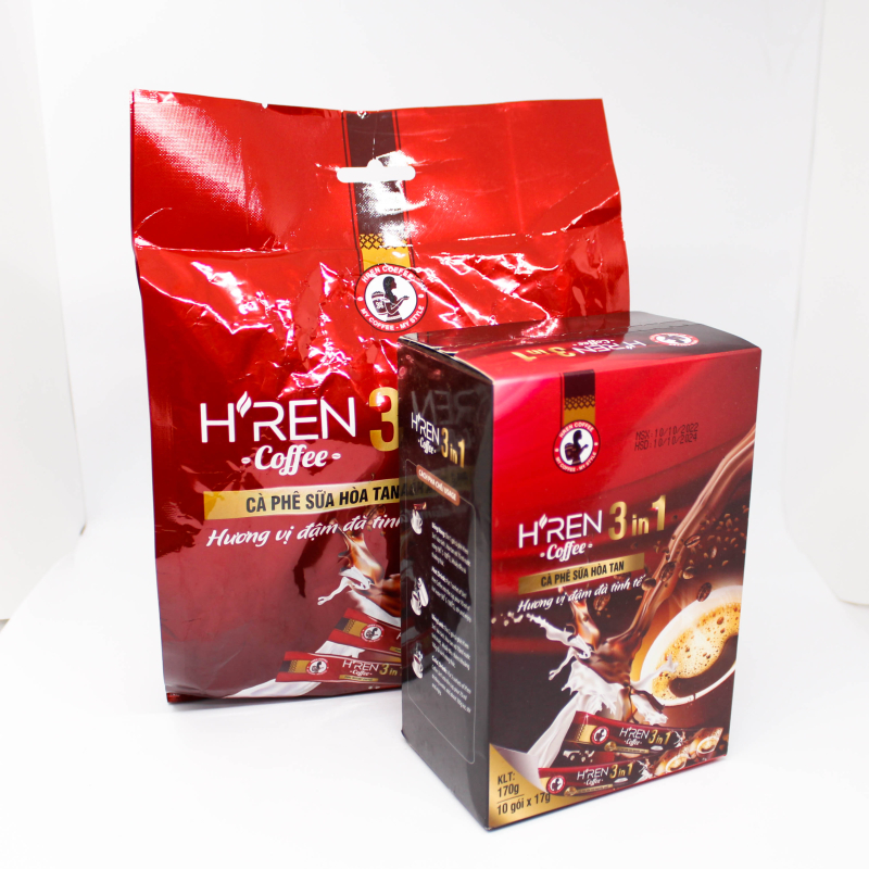 ca phe h ??ren hoa tan 3 in 1 408gr