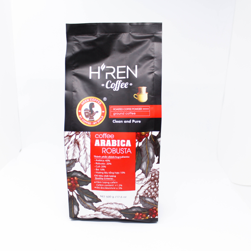 ca phe h ??ren arabica   robusta 500gr