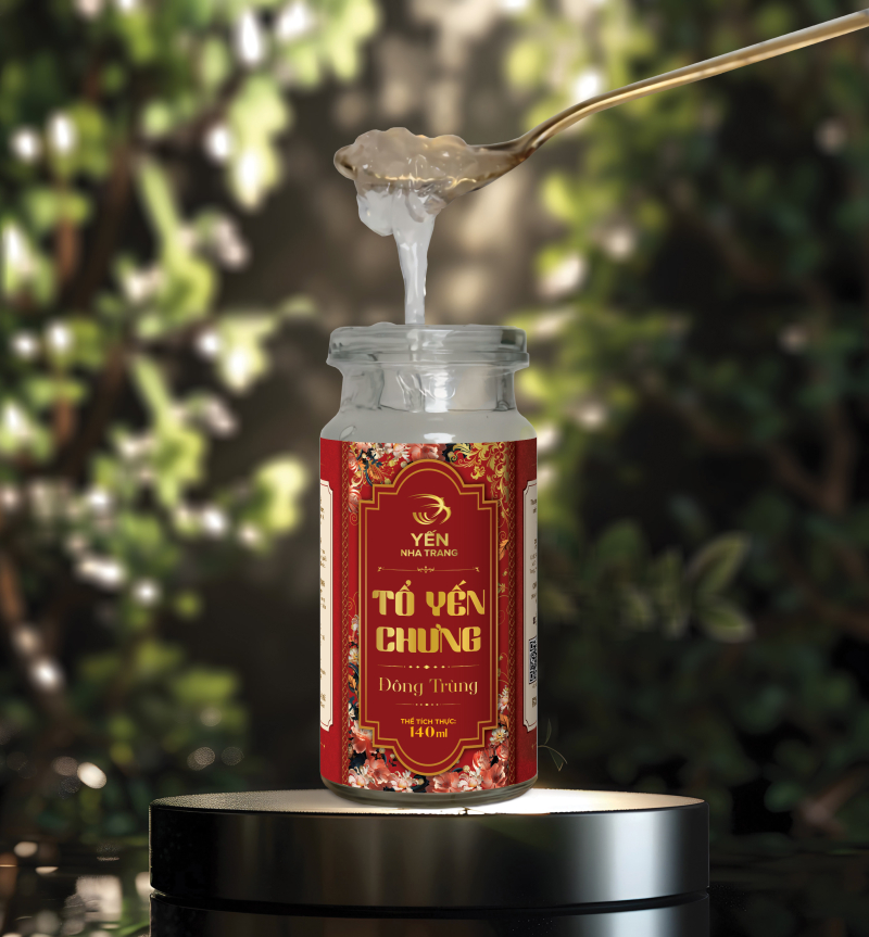 yen chung tuoi dong trung 140ml