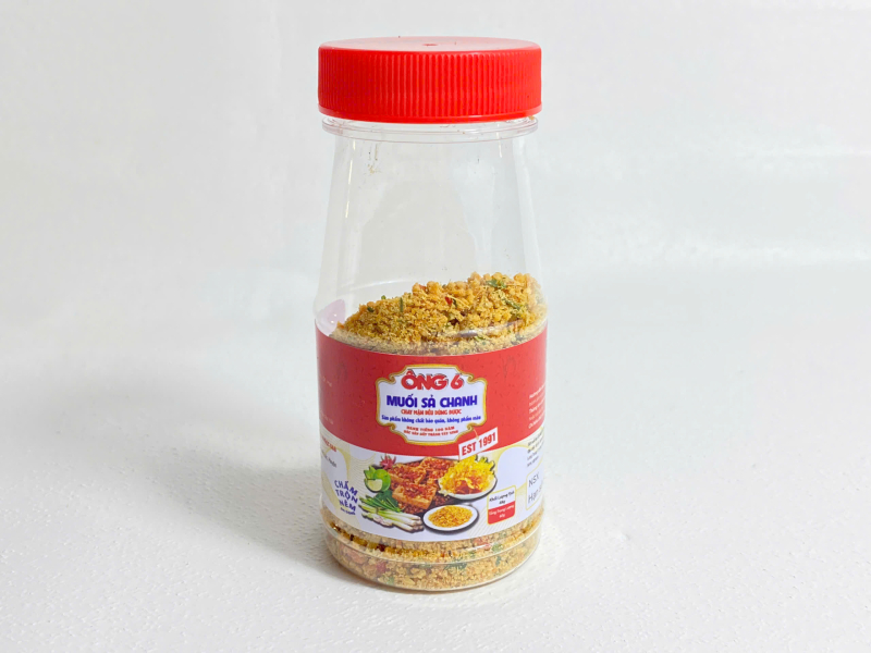 muoi sa chanh ong 6  chay man deu dung duoc  60g
