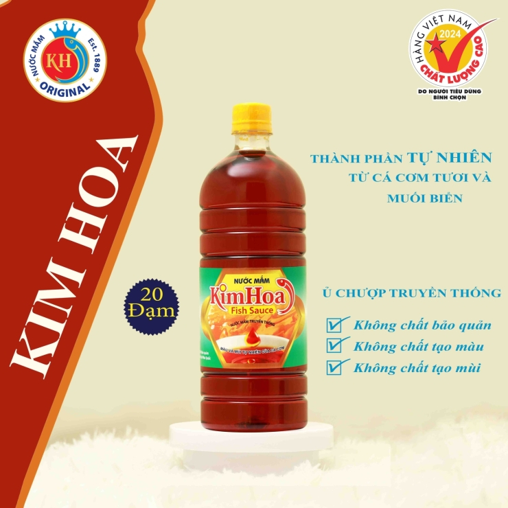 nuoc mam dieu vi kim hoa 20 do dam   chai 1000ml