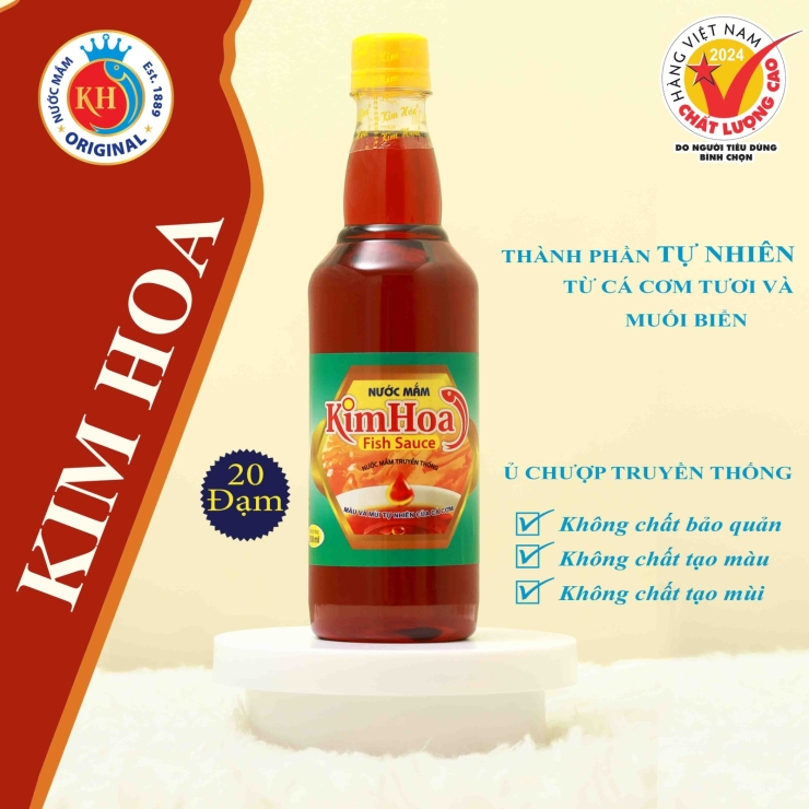 nuoc mam dieu vi kim hoa 20 do dam   chai 500ml