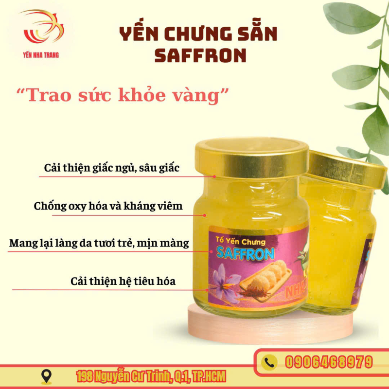 yen chung tuoi saffron 70ml