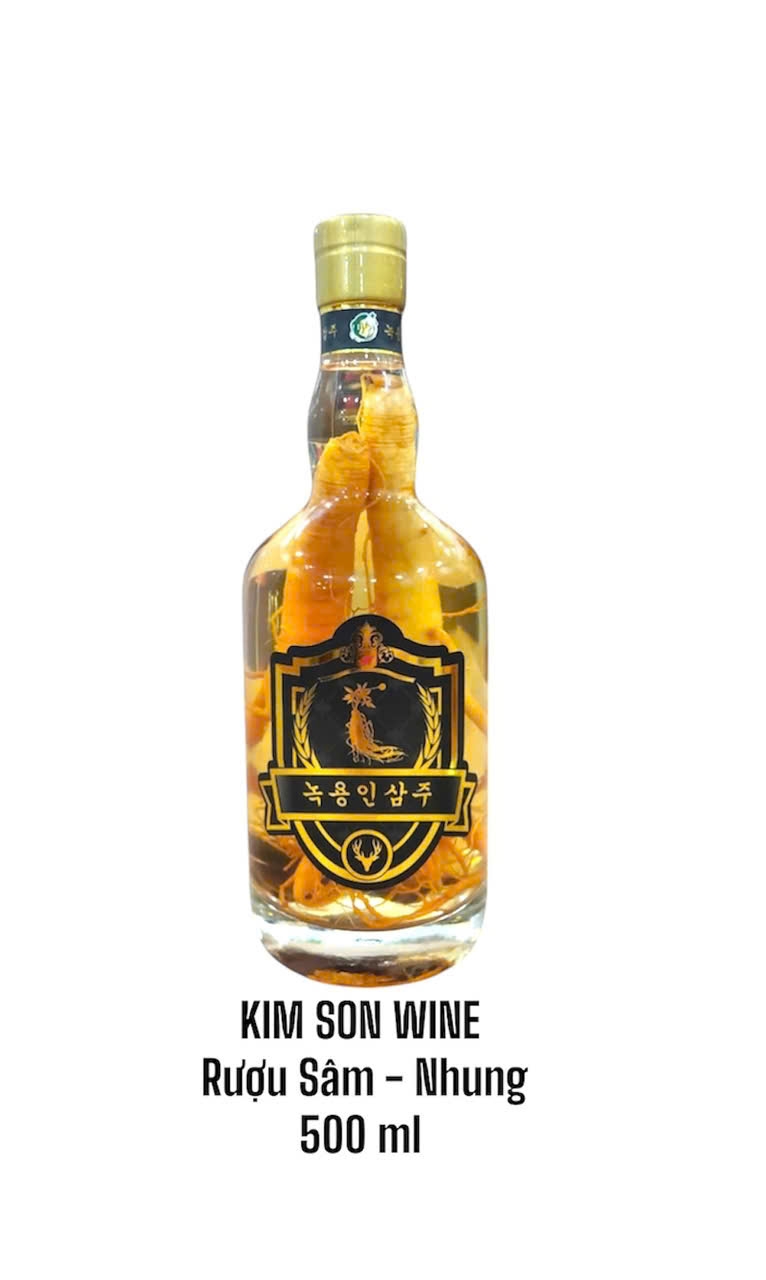 kim son wine ruou sam   nhung 500ml