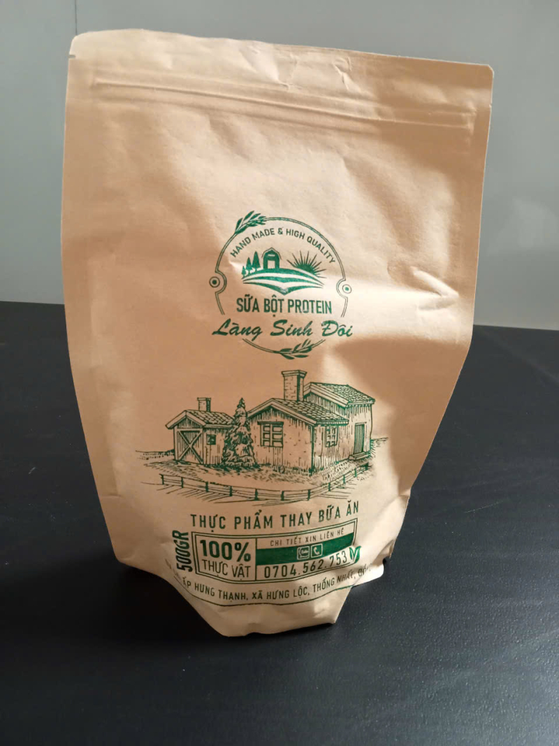 sua bot protein  goi giay 500gr